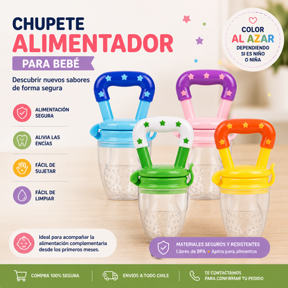 CHUPETE MORDEDOR PARA FRUTA