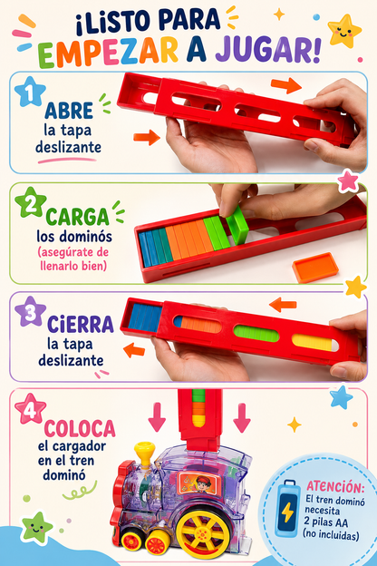 Juego de Tren Domino con sonido