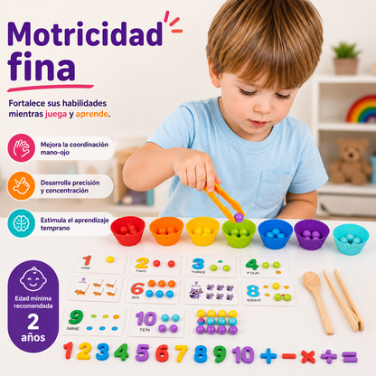 JUEGO DE MATEMATICAS MONTESSORI  NIÑOS