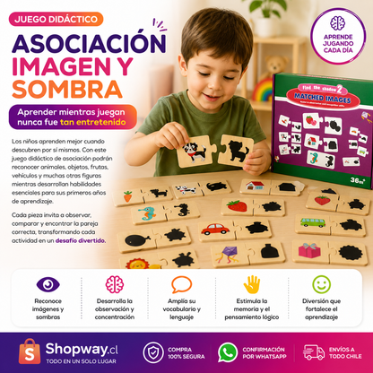JUEGO ROMPECABEZAS EDUCATIVO NIÑOS