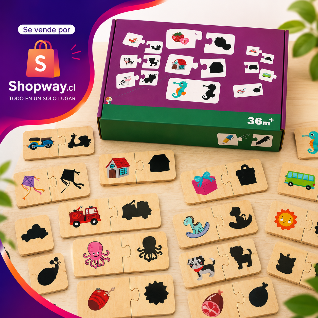 JUEGO ROMPECABEZAS EDUCATIVO NIÑOS