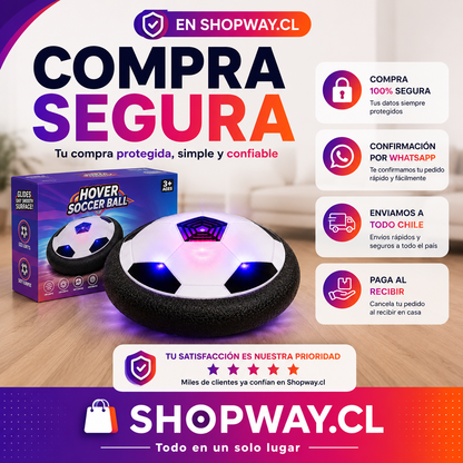 Balón Flotante de Futbol LED