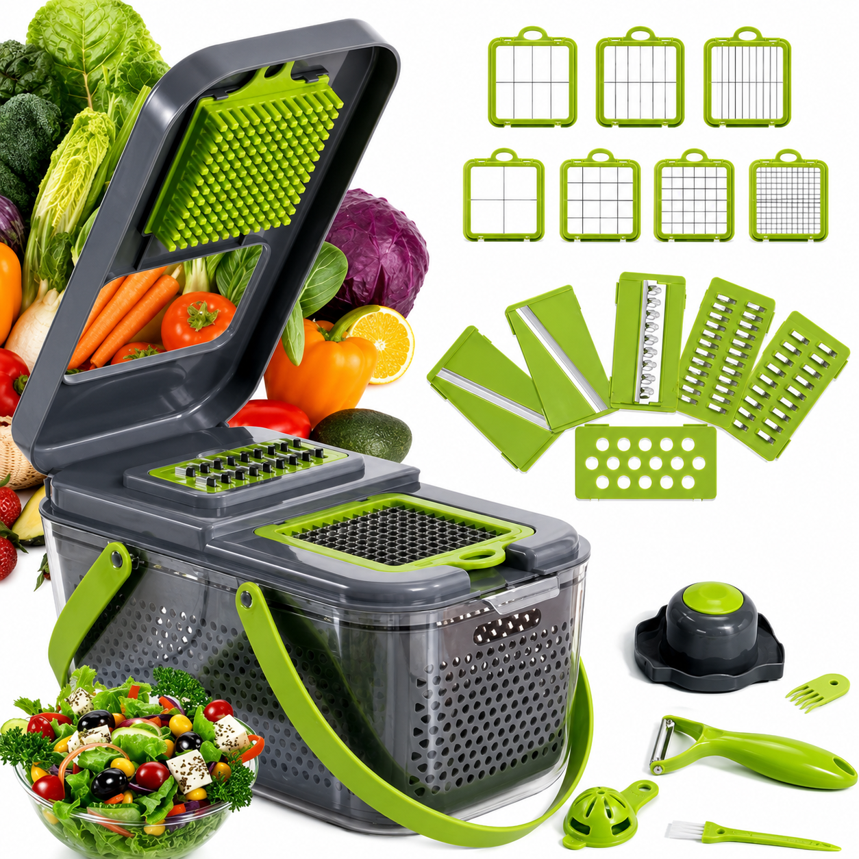 Picador y Rayador de verduras