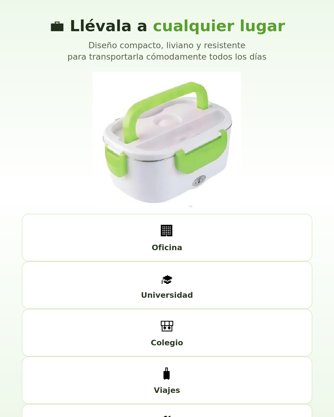 Lonchera Electrica Hot Lunch
