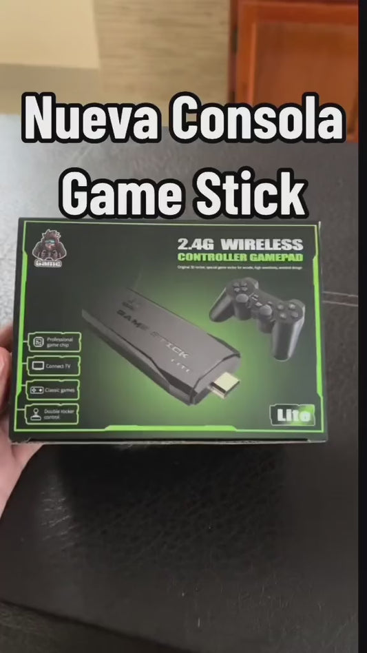 Game Stick 4K Lite – Consola Retro HDMI con 2 Controles
