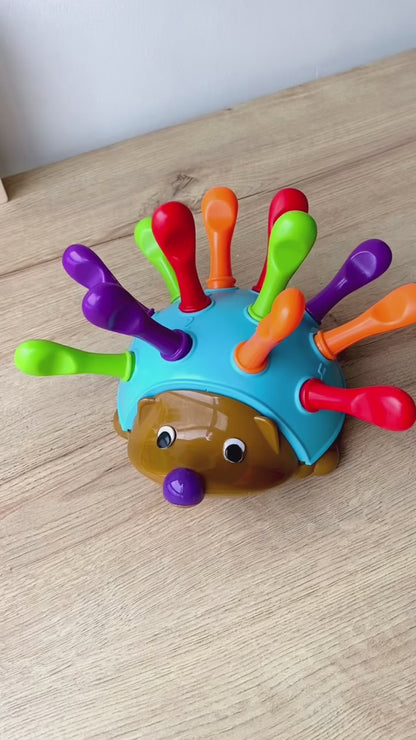 JUGUETE ERIZO MOTRICIDAD FINA MONTESSORI
